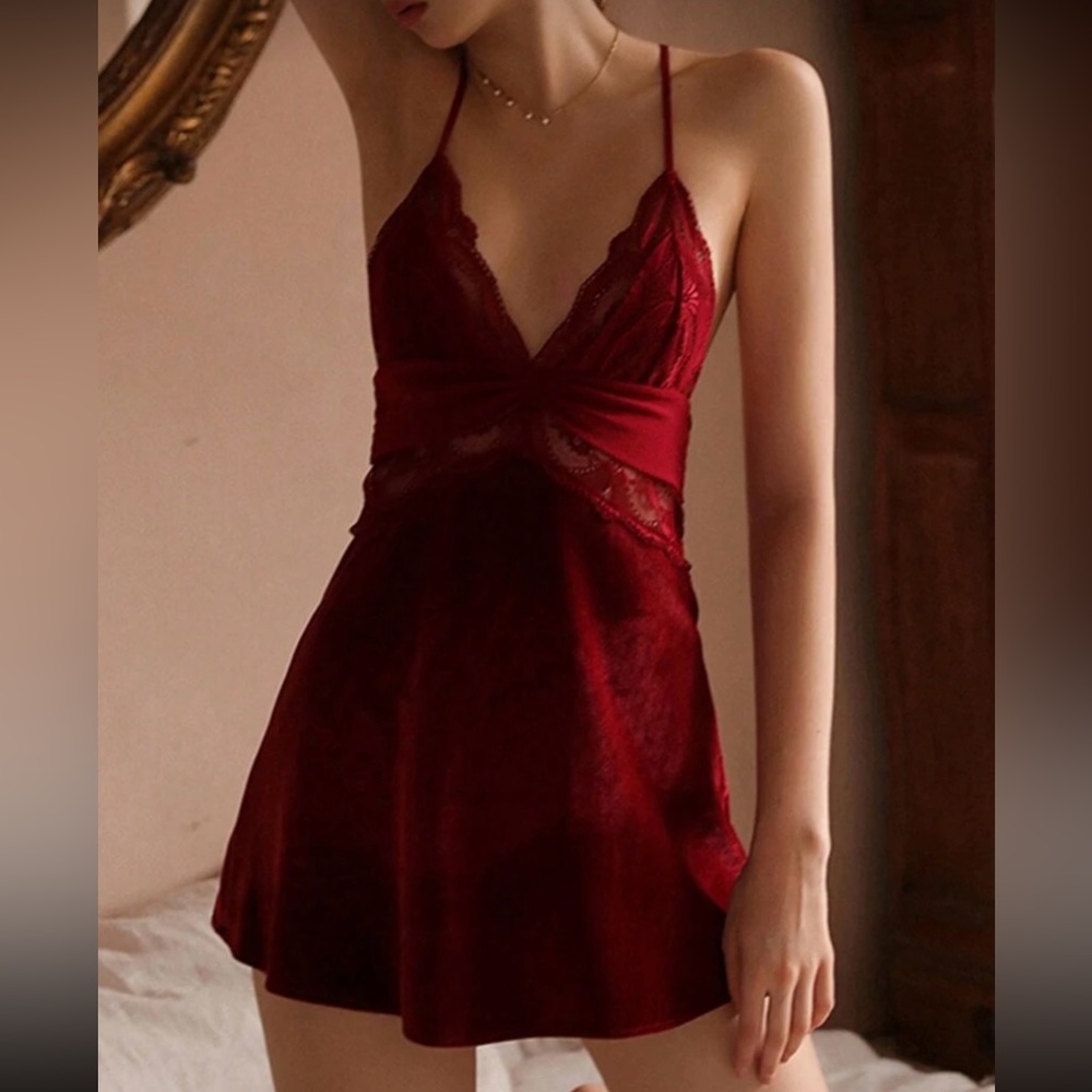 Elegant Lace Nightgown